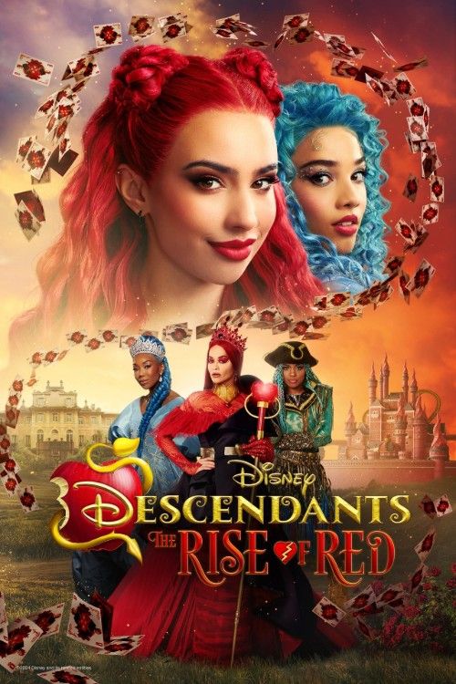 Descendants The Rise of Red (2024) Hollywood English Movie download full movie
