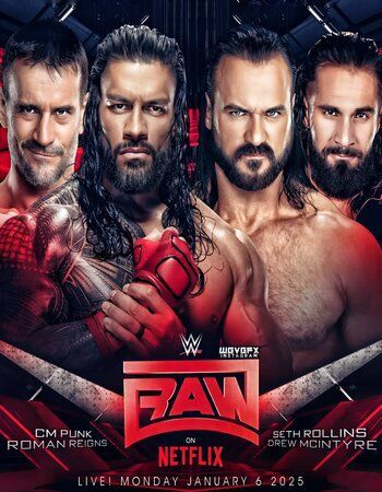WWE Monday Night Raw 21st April (2025) Show download full movie