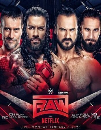 WWE Monday Night Raw 8th September (2025) Show download full movie